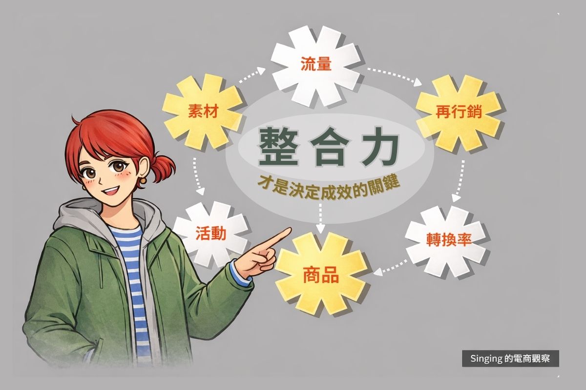 〈Singing 的電商觀察〉整合力，才是現在電商真正的基礎